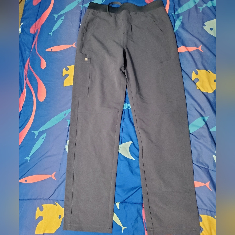 Men's Space Navy Cargo Scrubs